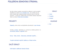 Tablet Screenshot of foller.cz